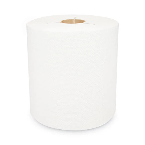 Morsoft Controlled Towels, Y-notch, 1-ply, 8" X 800 Ft, White, 6 Rolls/carton - Image 3