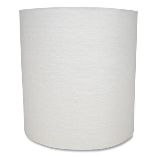 Morsoft Universal Roll Towels, 1-ply, 8" X 700 Ft, White, 6 Rolls/carton - Image 1