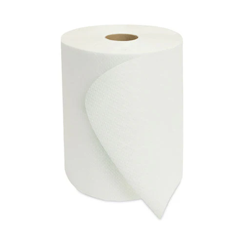 Morsoft Universal Roll Towels, 1-ply, 8" X 700 Ft, White, 6 Rolls/carton - Image 2
