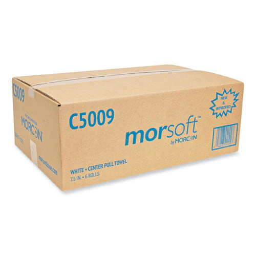 Morsoft Center-pull Roll Towels, 2-ply, 6.9" Dia, 500 Sheets/roll, 6 Rolls/carton - Image 3