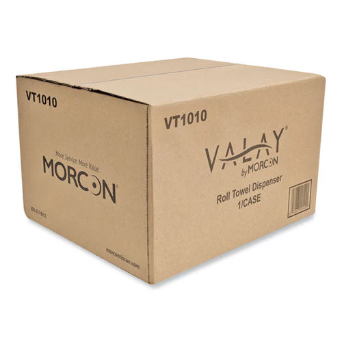 Valay 10 Inch Roll Towel Dispenser, 13.25 X 9 X 14.25, Black - Image 2