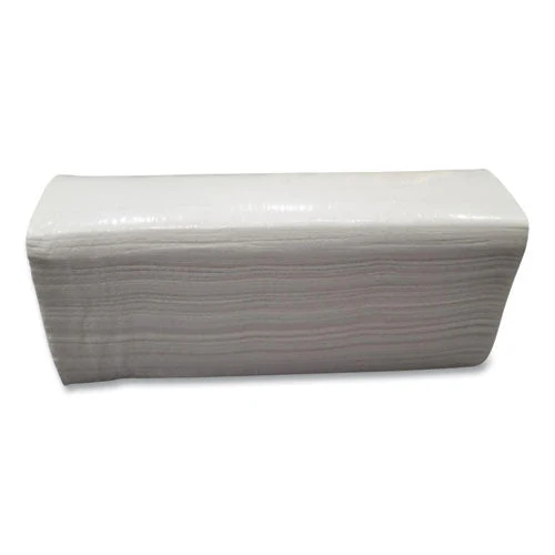 Valay Multi-fold Towels, 1-ply, 9.05 X 9.25, White, 250/pack, 16 Packs/carton - Image 2