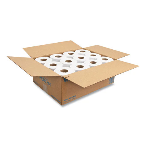 Morsoft Universal Roll Towels, 1-ply, 8" X 350 Ft, White, 12 Rolls/carton - Image 2