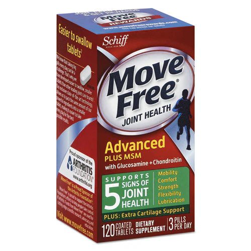 Move Free Advanced Plus Msm Joint Health Tablet, 120 Count - Image 2