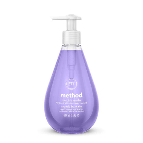 Gel Hand Wash, French Lavender, 12 Oz Pump Bottle, 6/carton - Image 1
