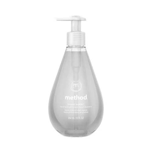 Gel Hand Wash, Sweet Water, 12 Oz Pump Bottle - Image 1