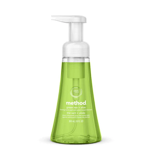 Foaming Hand Wash, Green Tea And Aloe, 10 Oz Pump Bottle - Image 1