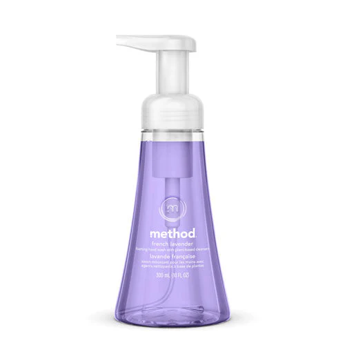 Foaming Hand Wash, French Lavender, 10 Oz Pump Bottle - Image 1