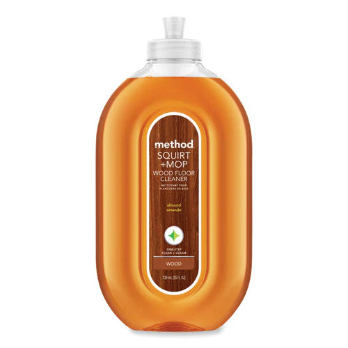 Squirt + Mop Wood Floor Cleaner, Almond Scent, 25 Oz Squirt Bottle - Image 1