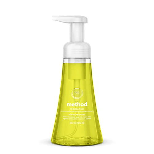 Foaming Hand Wash, Lemon Mint, 10 Oz Pump Bottle, 6/carton - Image 1