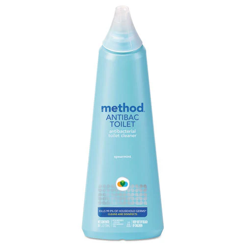 Antibacterial Toilet Cleaner, Spearmint, 24 Oz Bottle - Image 1