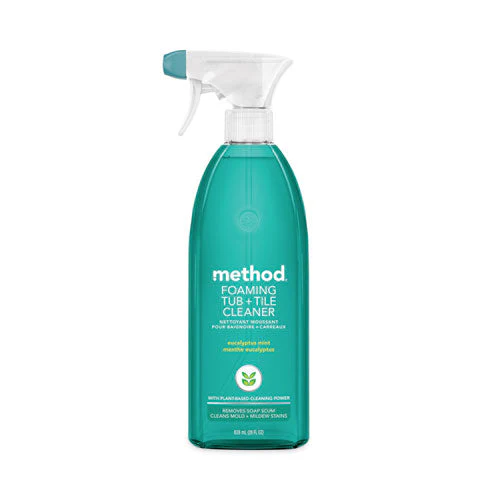 Tub 'n Tile Bathroom Cleaner, Eucalyptus Mint Scent, 28 Oz Spray Bottle, 8/carton - Image 1