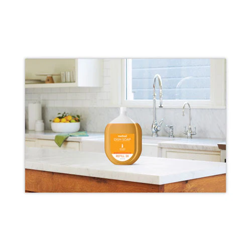 Dish Soap Refill Tub, Clementine Scent, 54 Oz Tub, 4/carton - Image 3