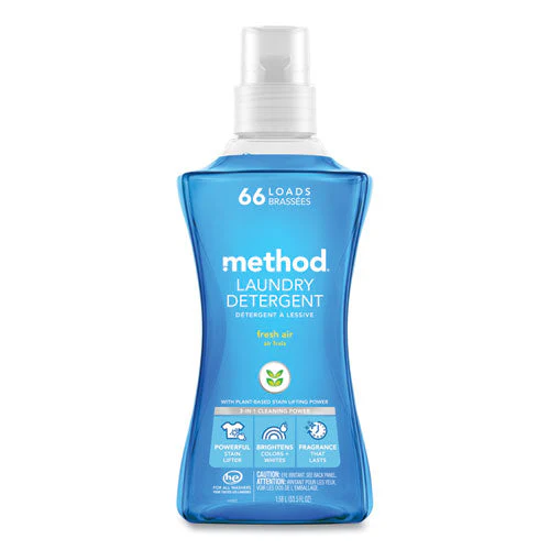 Laundry Detergent, Fresh Air Scent, 53.5 Oz Bottle, 4/carton - Image 1