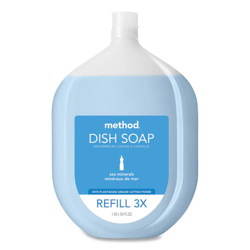 Dish Soap Refill Tub, Sea Minerals Scent, 54 Oz Tub - Image 1