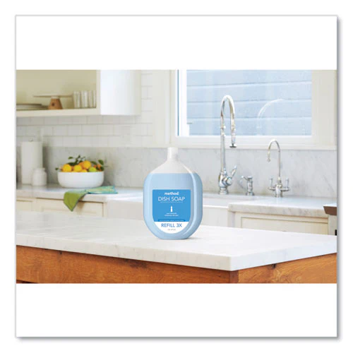 Dish Soap Refill Tub, Sea Minerals Scent, 54 Oz Tub - Image 3