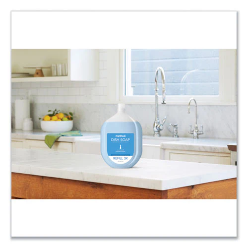 Dish Soap Refill Tub, Sea Minerals Scent, 54 Oz Tub, 4/carton - Image 3