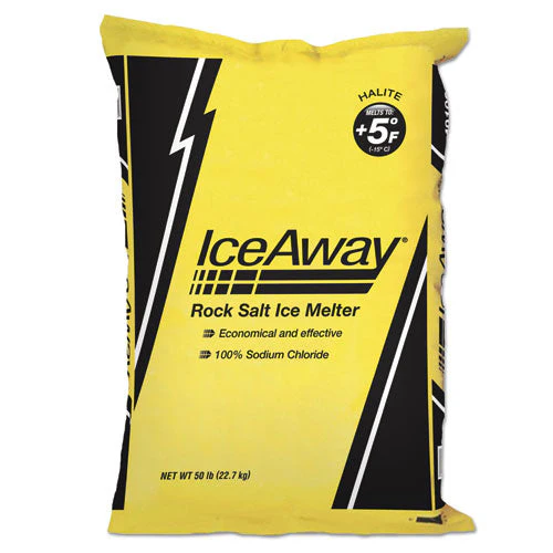 Rock Salt, 50 Lb Bag, 49/pallet - Image 1