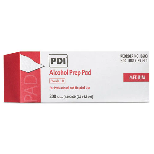 Pdi Alcohol Prep Pads, 200/box - Image 1