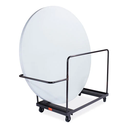 Folding Table Dolly For Round Tables, 660 Lb Capacity, 40.5 X 28 X 61.5, Brown, Ships In 1-3 Business Days - Image 3