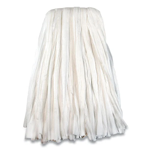 Edge Non-woven Wet Mop Head, Rayon, #16, 1.5" Headband, White - Image 1