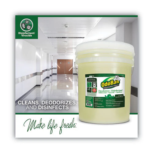 Concentrated Odor Eliminator And Disinfectant, Eucalyptus, 5 Gal Pail - Image 2