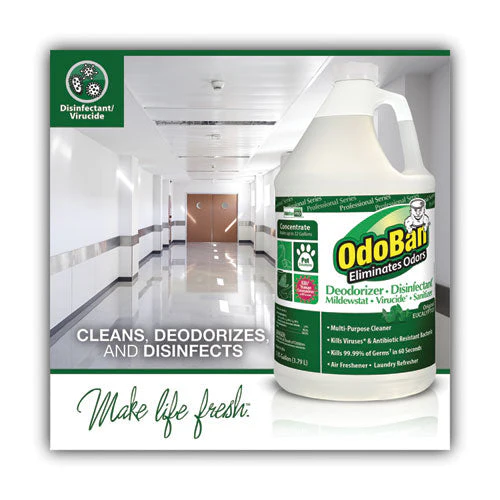 Concentrated Odor Eliminator And Disinfectant, Eucalyptus, 1 Gal Bottle - Image 3