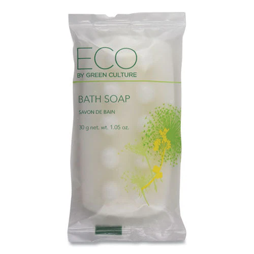 Bath Massage Bar, Clean Scent, 1.06 Oz, 300/carton - Image 1