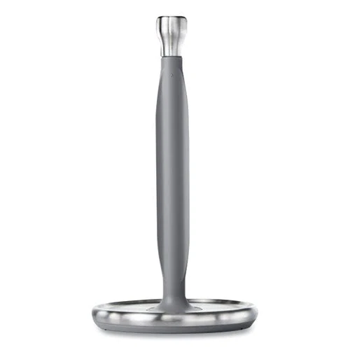 Good Grips Steady Paper Towel Holder, Stainless Steel, 8.1 X 7.8 X 14.5, Gray/silver - Image 1