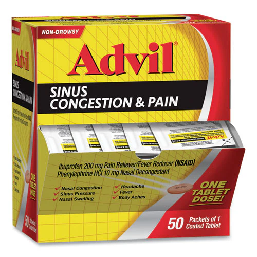 Sinus Congestion And Pain Relief, 50/box - Image 3