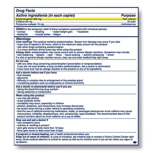 Complete Menstrual Caplets, Two-pack, 30 Packs/box - Image 2