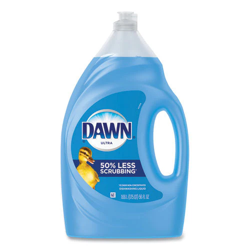 Ultra Liquid Dish Detergent, Dawn Original, 56 Oz Squeeze Bottle, 2/carton - Image 1