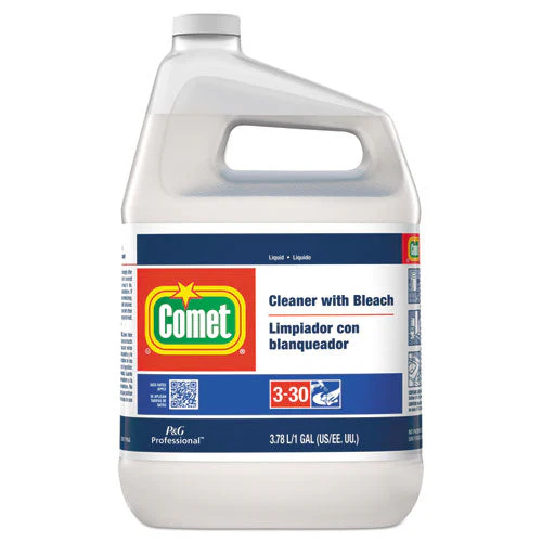 Cleaner With Bleach, Liquid, One Gallon Bottle - Image 1