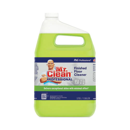 Finished Floor Cleaner, Lemon Scent, 1 Gal Bottle, 3/carton - Image 2