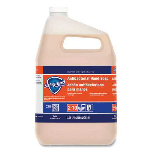 Antibacterial Liquid Hand Soap, Light Scent, 1 Gal Bottle, 2/carton - Image 1