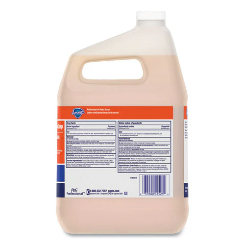 Antibacterial Liquid Hand Soap, Light Scent, 1 Gal Bottle, 2/carton - Image 3