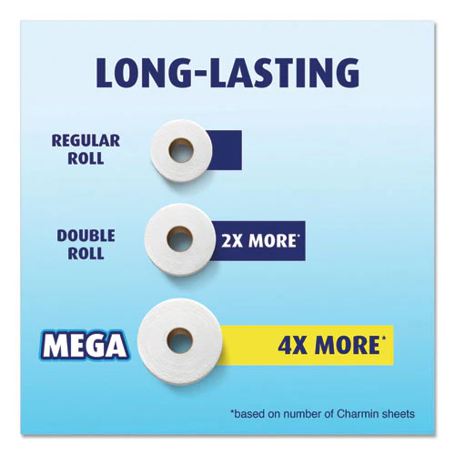 Essentials Soft Bathroom Tissue, Septic Safe, 2-ply, White, 352 Sheets/roll, 12/pack - Image 2