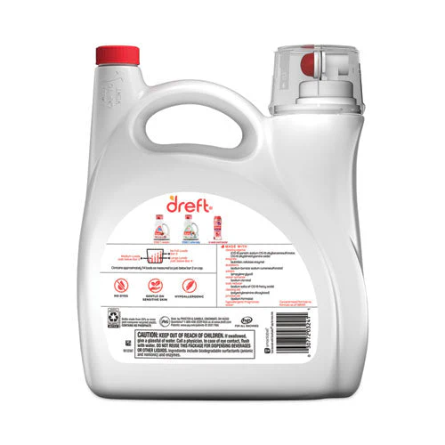 Ultra Laundry Detergent, Baby Powder Scent, 165 Oz Bottle, 4/carton - Image 3