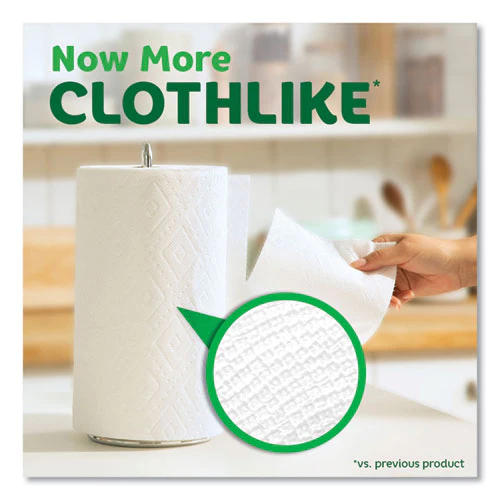 Kitchen Roll Paper Towels, 2-ply, White, 10.5 X 11, 87 Sheets/roll, 4 Triple Rolls/pack, 6 Packs/carton - Image 2
