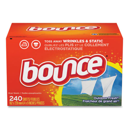 Fabric Softener Sheets, Outdoor Fresh, 240 Sheets/pack - Image 1