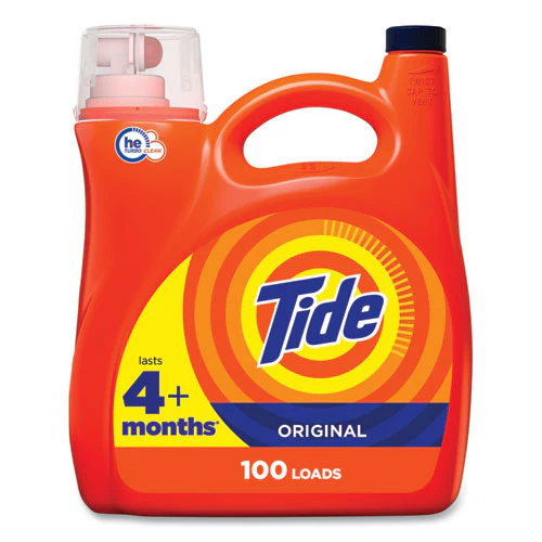 Liquid Laundry Detergent, Original Scent, 146 Oz Pour Bottle, 4/carton - Image 1