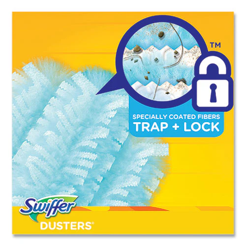 Dusters Refill, Dust Lock Fiber, Blue, Gain Original Scent, 10/pack - Image 3