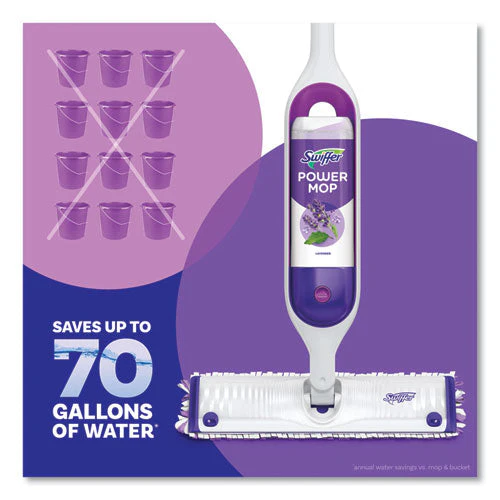 Powermop Refill Cleaning Solution, Lavender Scent, 25.3 Oz Refill Bottle, 6/carton - Image 3