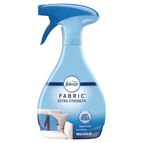 Fabric Refresher/odor Eliminator, Extra Strength, Original, 14.8 Oz Spray Bottle, 8/carton - Image 1