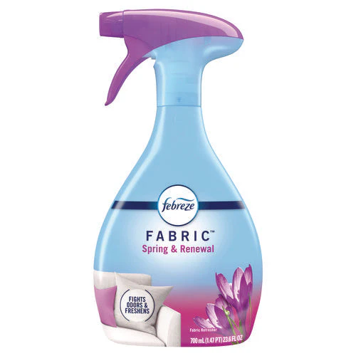 Fabric Refresher/odor Eliminator, Spring And Renewal, 23.6 Oz Spray Bottle, 4/carton - Image 1