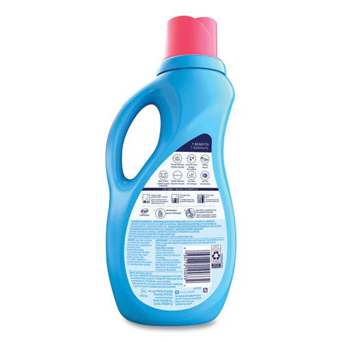 Liquid Fabric Softener, April Fresh, 44 Oz Bottle, 6/carton - Image 2