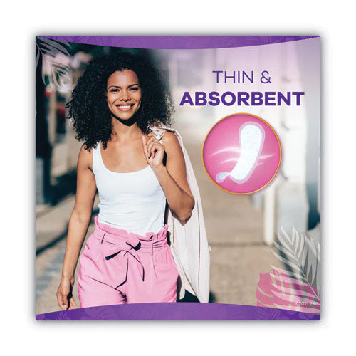 Thin Daily Panty Liners, Regular, 120/pack - Image 3