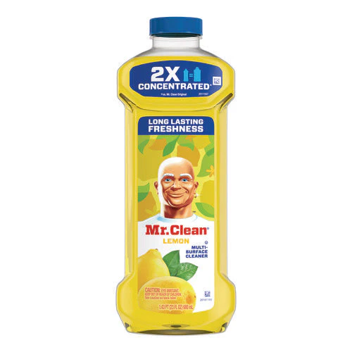 Multipurpose Cleaning Solution, Lemon, 23 Oz Bottle, 9/carton - Image 1