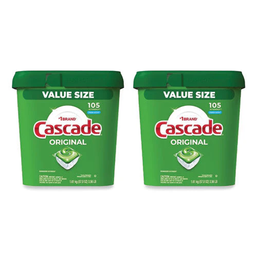 Actionpacs, Fresh Scent, 57 Oz Tub, 105/tub, 2 Tubs/carton - Image 1