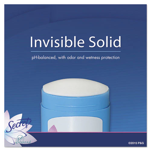 Invisible Solid Anti-perspirant And Deodorant, Powder Fresh, 0.5 Oz Stick, 24/carton - Image 3